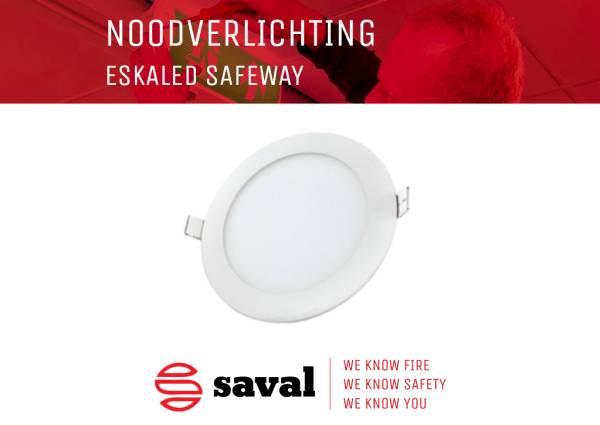 Noodverlichting ESKALED SAFEWAY Saval