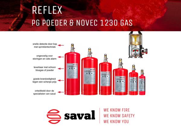 Saval REFLEX detectiekop