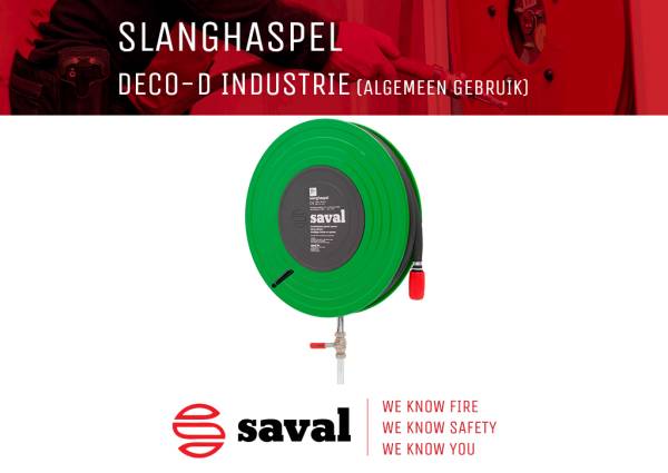 Brandslanghaspel Deco D Industrie Saval