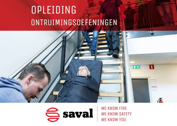 Saval opleiding ontruimingsoefeningen