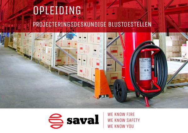 Saval opleiding projecteringsdeskundige blustoestellen