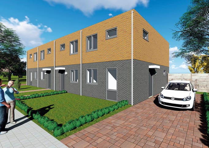 Prefabwoningconcept bloqz van OLCAS Casco