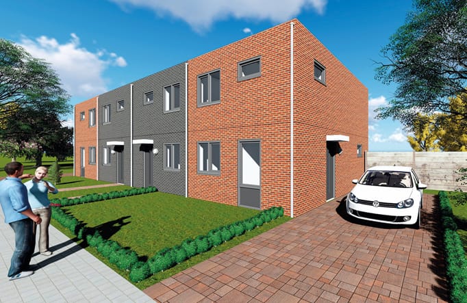 Prefabwoningconcept bloqz van OLCAS Casco