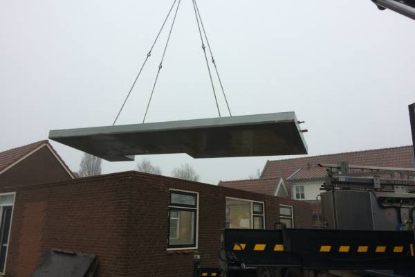 LEWIS® Steelframe Concrete Floor met LEWIS® topvloer