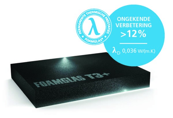 FOAMGLAS T3+ isolatie: ongekende verbetering