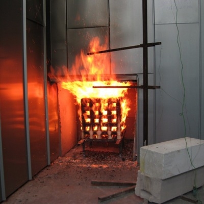 Brandtest RHEINZINK gevel
