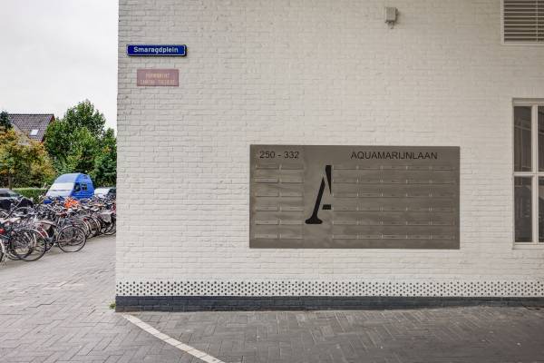 Postkasten van Ferdinand Vos Metaalindustrie - Postkasten Aquamarijnlaan Utrecht