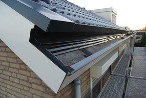 SlimFix RenoGoot, aluminium renovatiegoten voor opgehoogde daken (renovatie)