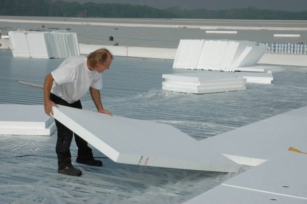 PolyTop, drukvaste plat dak isolatie