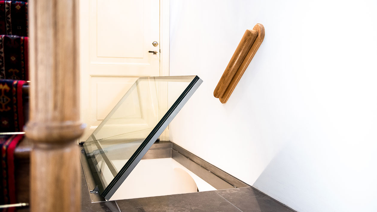 glazen vloerluik op maat glazen vloerluik op maat