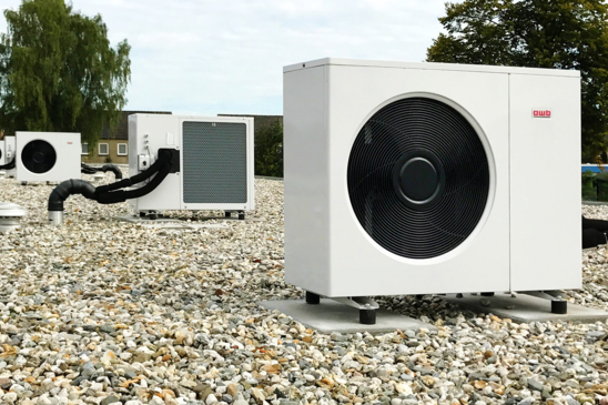 AWB GeniaAir warmtepompsysteem buitenunits