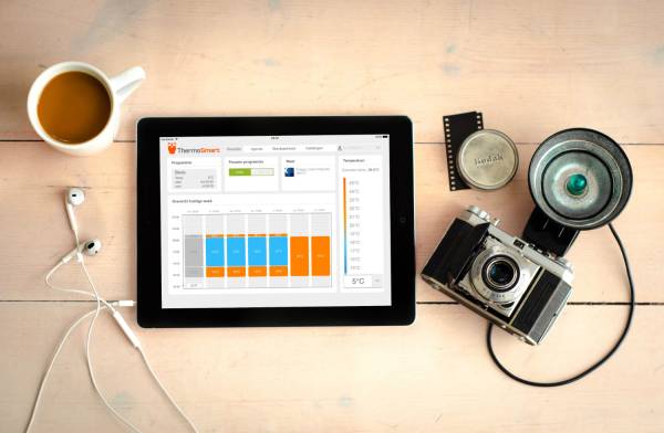 ThermoSmart V3: inzicht in verbruik op iPad