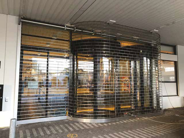 Stackdoor stapelhek beveiligingshekwerk ronde vormen Stackdoor stapelhek beveiligingshekwerk ronde vormen