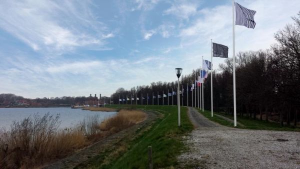 Formenta ISS Vlaggenmasten Zuiderzeemuseum