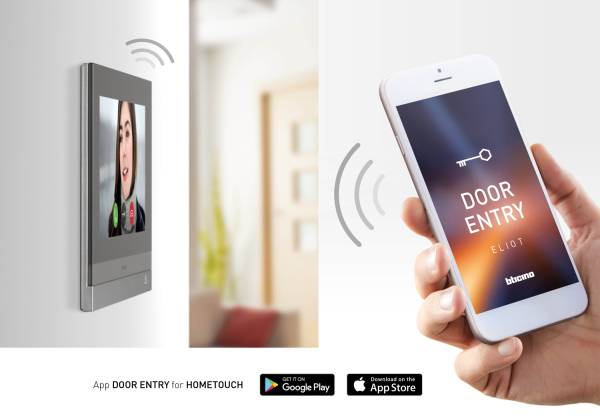 HomeTouch: één toestel voor zowel deurcommunicatie als domotica!