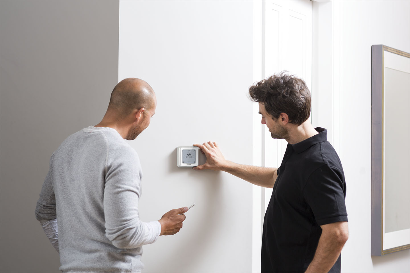 Witte T6 Slimme Thermostaat van Honeywell Witte T6 Slimme Thermostaat van Honeywell