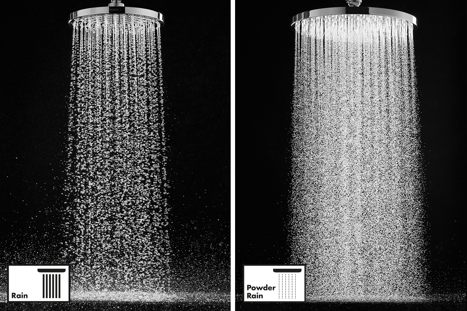De ultieme douche ervaring met PowderRain van hansgrohe De ultieme douche ervaring met PowderRain van hansgrohe