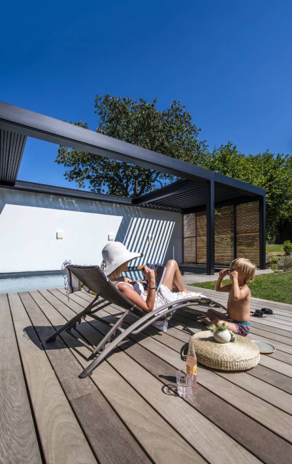 Camargue Skye aluminium terrasoverkapping: het ultieme ‘buitenleven’