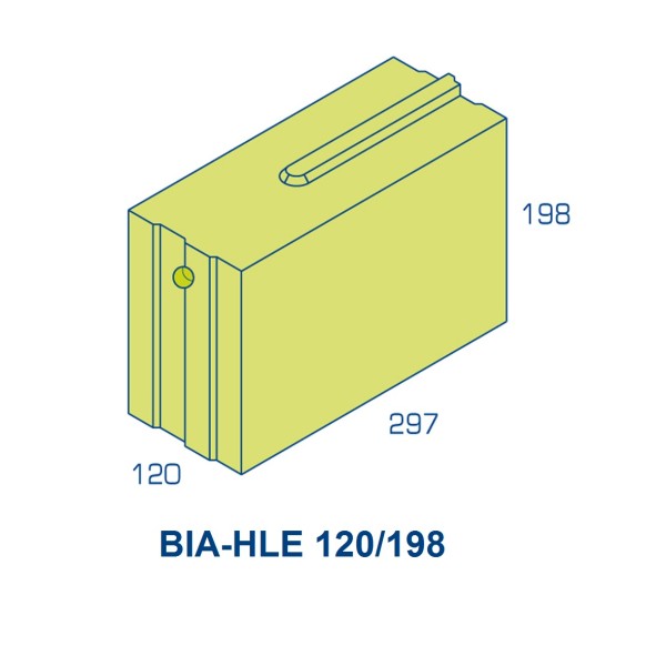 BIA Vuilwerk Lijmblokken BIA-HLE-120-198