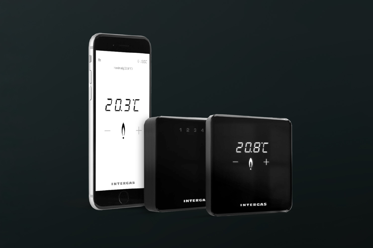 Intergas Comfort Touch thermostaat Intergas Comfort Touch thermostaat
