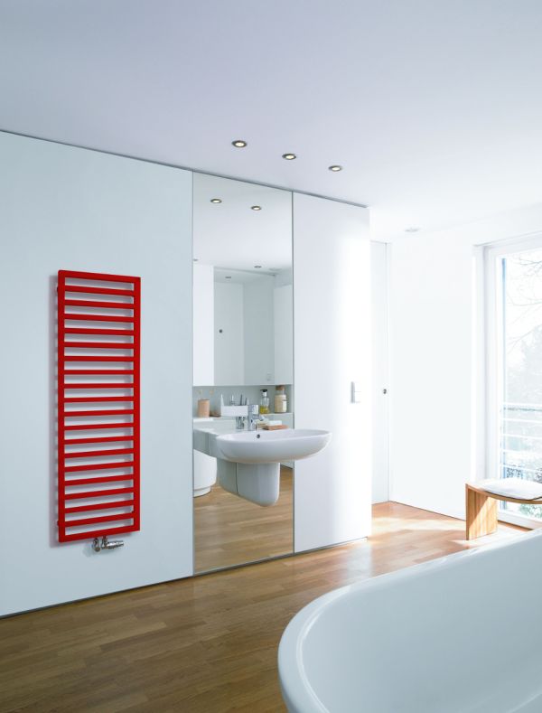 Badkamerradiator Quaro red