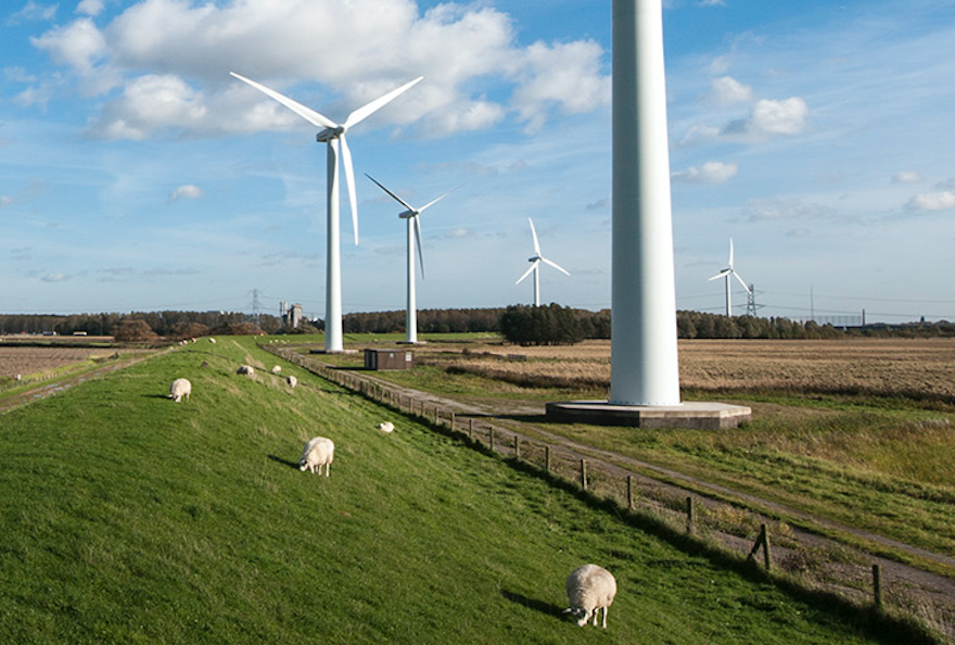 Windpark Betuwestroom - George Burggraaff Windpark Betuwestroom - George Burggraaff