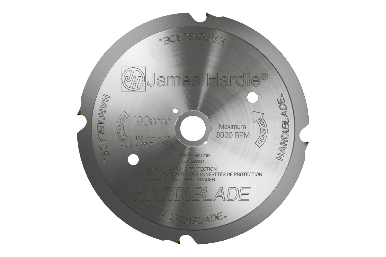 James Hardie™ HardieBlade® zaagblad voor HardiePlank® James Hardie™ HardieBlade® zaagblad voor HardiePlank®