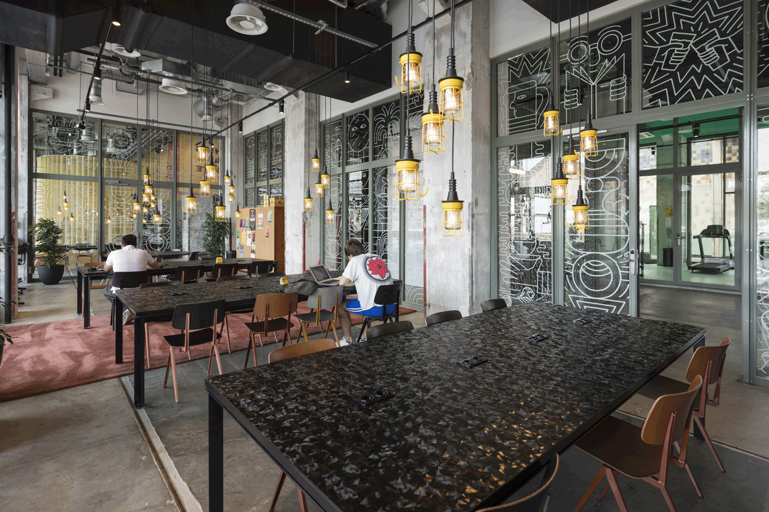 Merford profielstalen binnenpuien Student Hotel Maastricht Merford profielstalen binnenpuien Student Hotel Maastricht