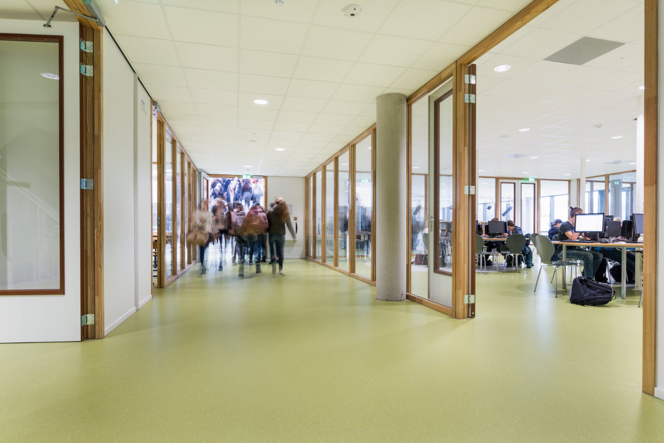 Frits Philips Lyceum Eindhoven noraplan signa groen Frits Philips Lyceum Eindhoven noraplan signa groen