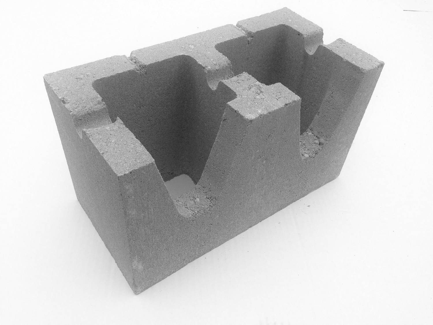 Soundless betonblok groene wand Soundless betonblok groene wand