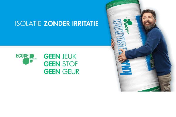 Knauf Insulation Isolatie zonder irritatie