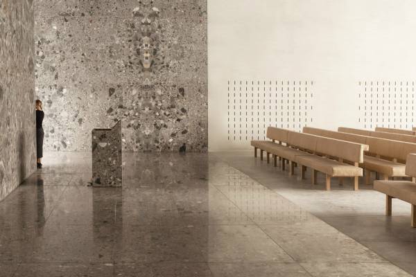 Crematorium Aalst met SoundBlox akoestische betonblokken