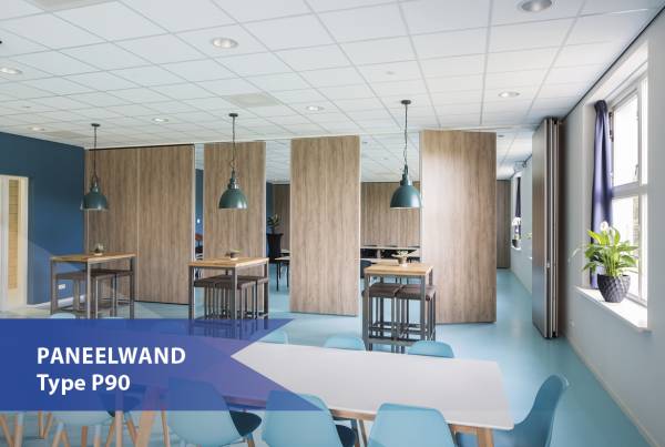 openstaande paneelwanden