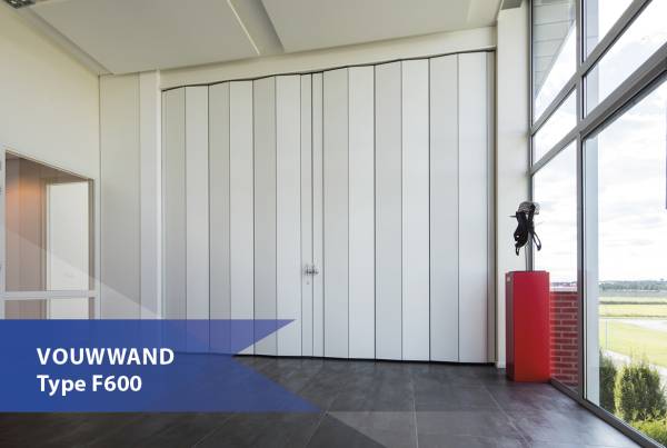 vouwwand type F600