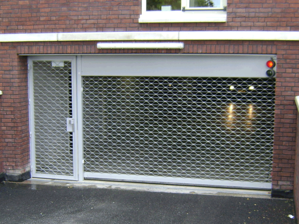 Afgesloten parkeergarage 
