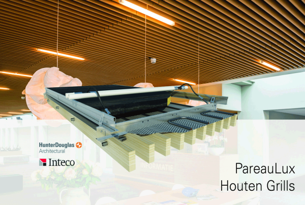 Hunter Douglas Europe PareauLux klimaatplafond