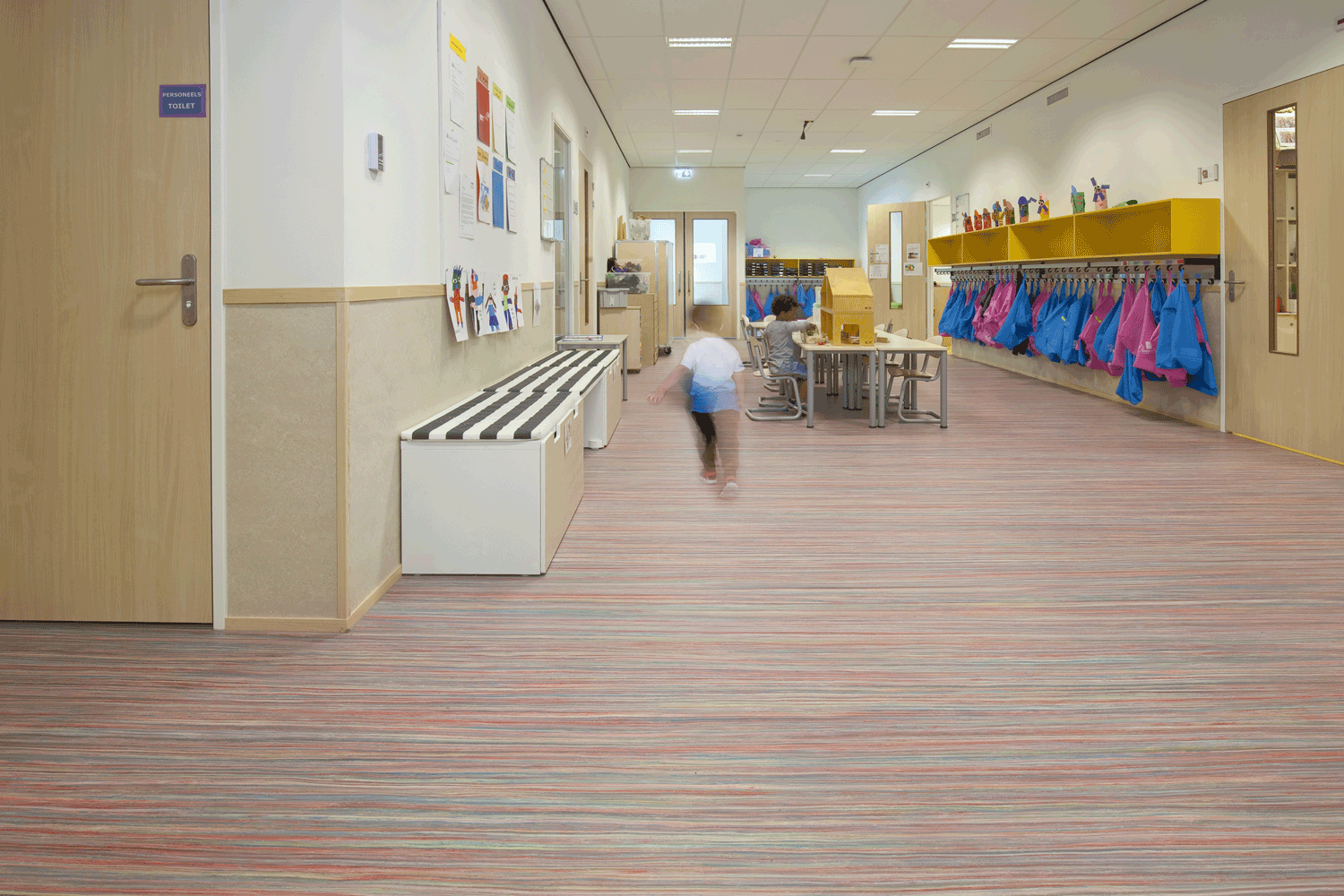 Forbo Flooring Marmoleum on the wall Forbo Flooring Marmoleum on the wall