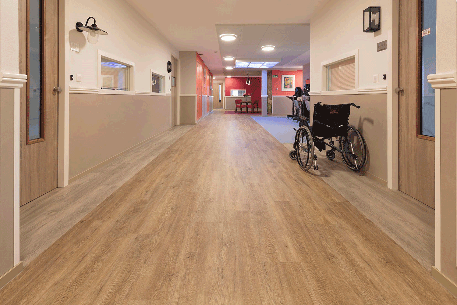 Forbo Flooring Marmoleum on the wall Forbo Flooring Marmoleum on the wall