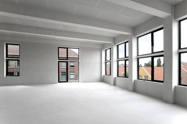 fermacell® Gipsvezelplaten project 26 comfortabele lofts in de Oude Modeschool, Amsterdam-Oost