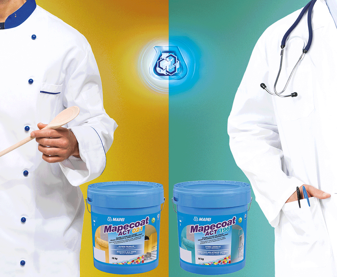 Mapei Mapecoat muurcoatings Mapei Mapecoat muurcoatings