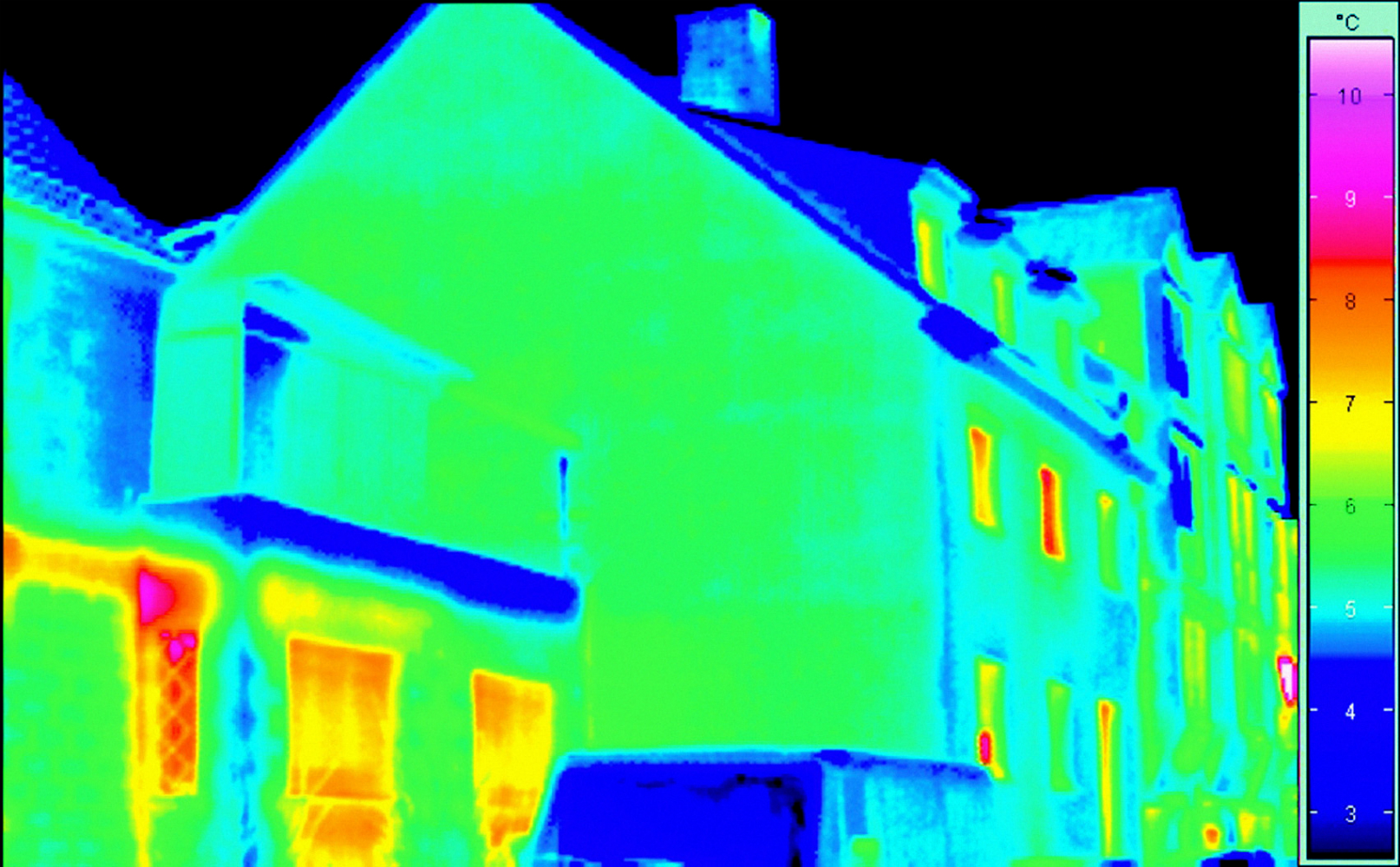 Warmtebeelden van woning ná gevelisolatie met Alsecco hennep gevelisolatie Warmtebeelden van woning ná gevelisolatie met Alsecco hennep gevelisolatie