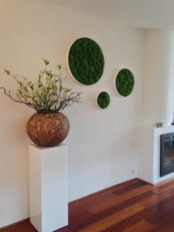 Soundblox Green Wall, akoestische wand met mummie-mos