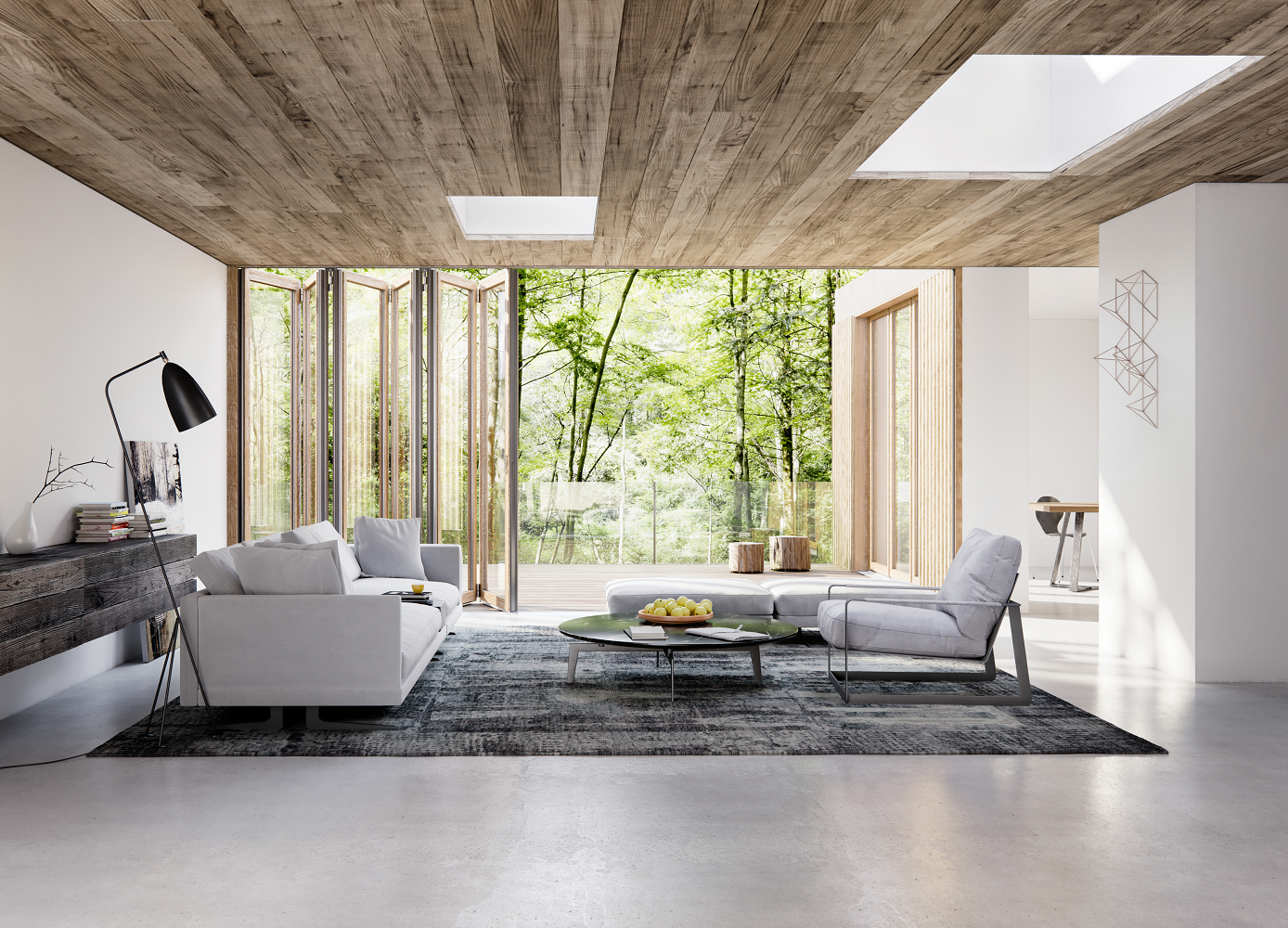 Solarlux vouwwand Woodline Solarlux vouwwand Woodline