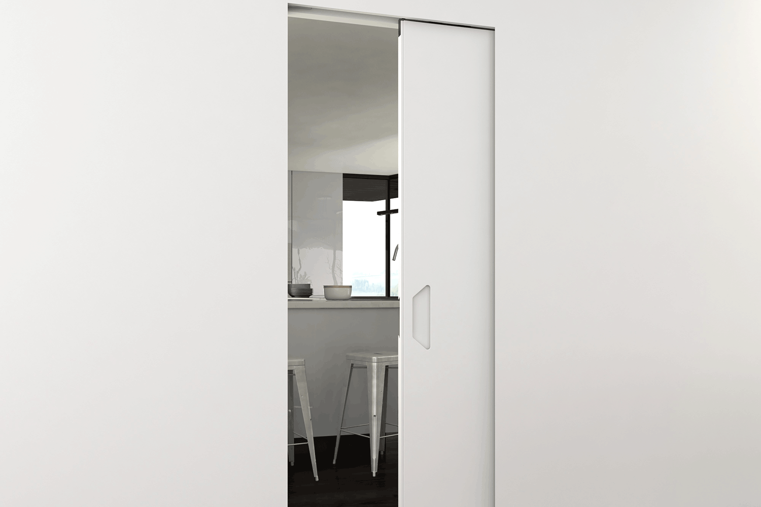 argenta Invisidoor S halfopen argenta Invisidoor S halfopen