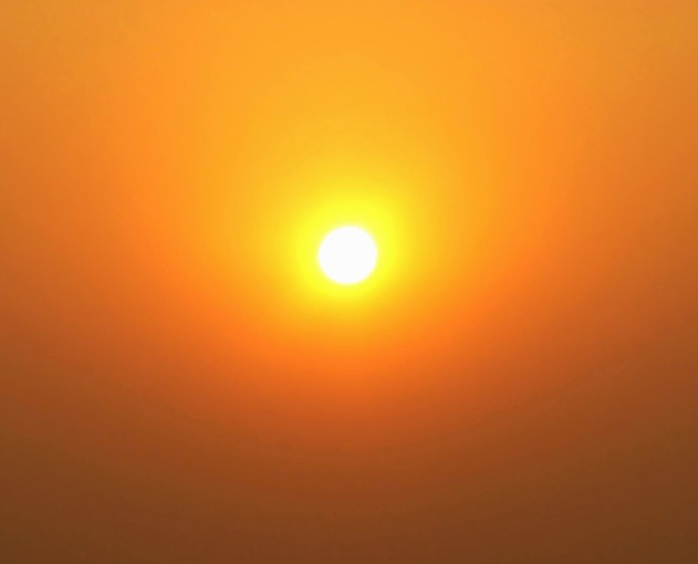 Kleurtemperatuur van de zon