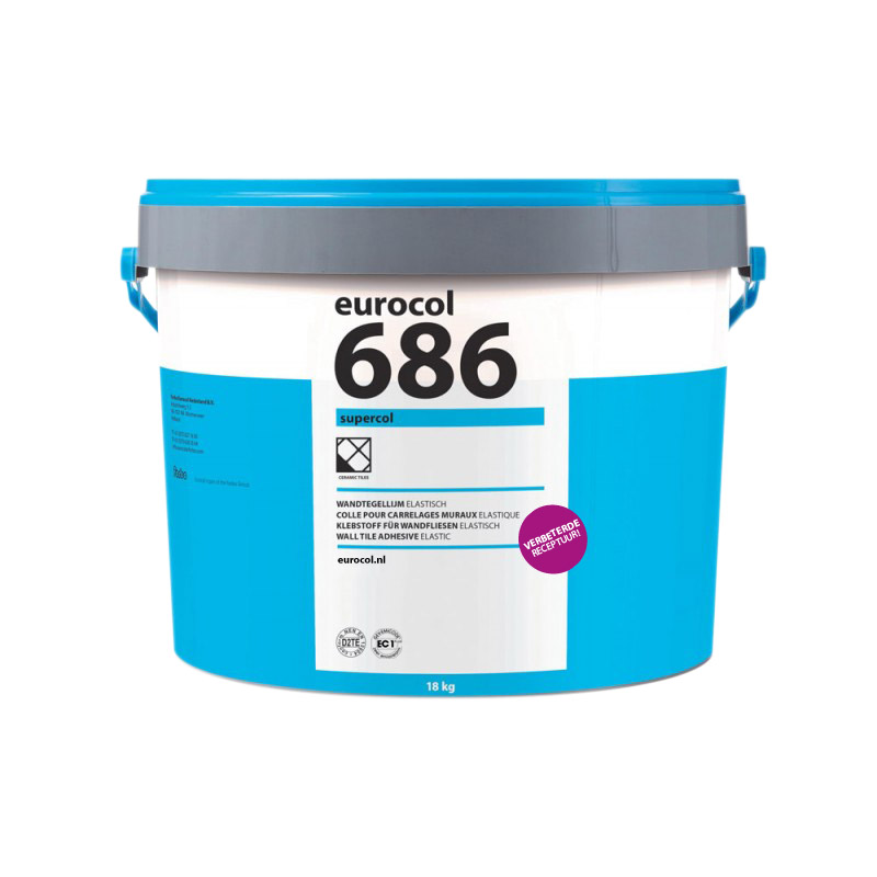 686 Supercol Forbo Eurocol verbeterde receptuur met EC1PLUS-label