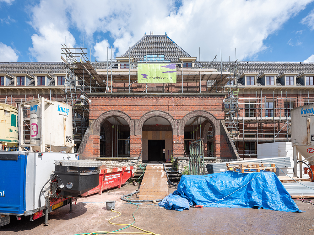 Renovatie monument St. Jozefpaviljoen, Gouda - foto Ossip van Duivenbode