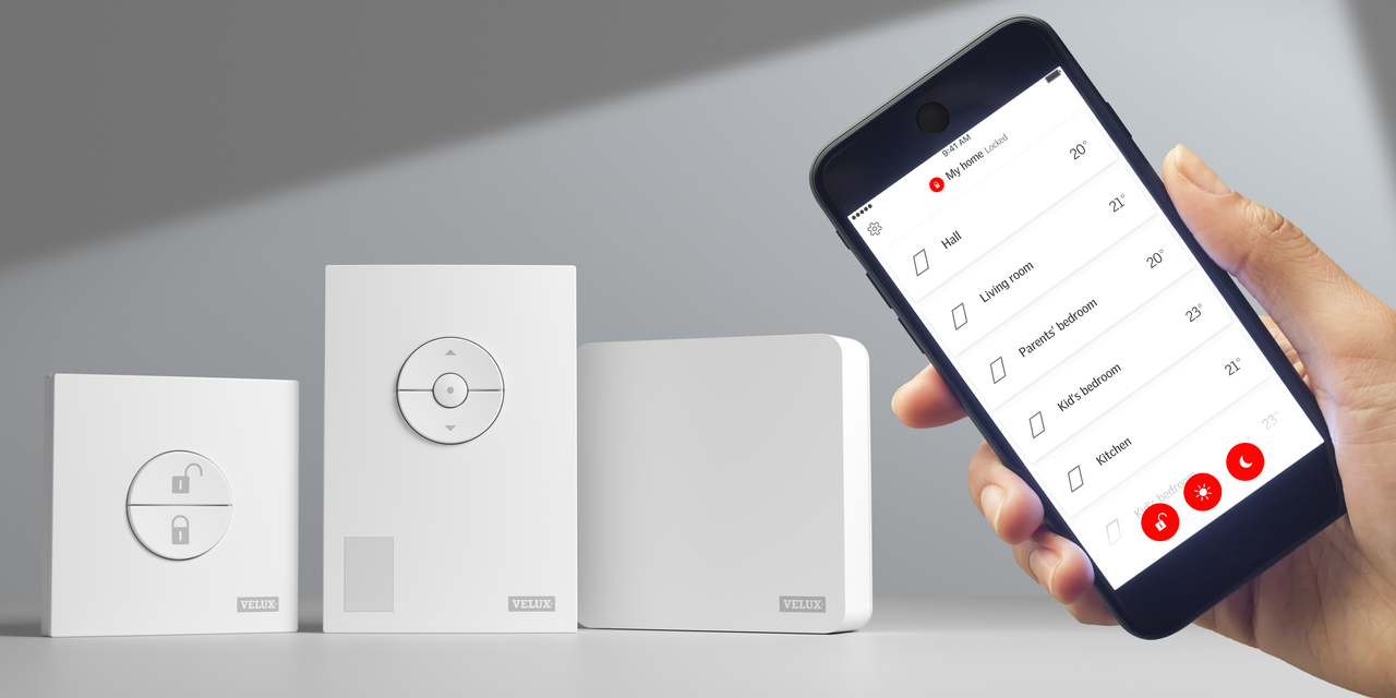 VELUX ACTIVE with NETATMO smarthome-systeem VELUX ACTIVE with NETATMO smarthome-systeem