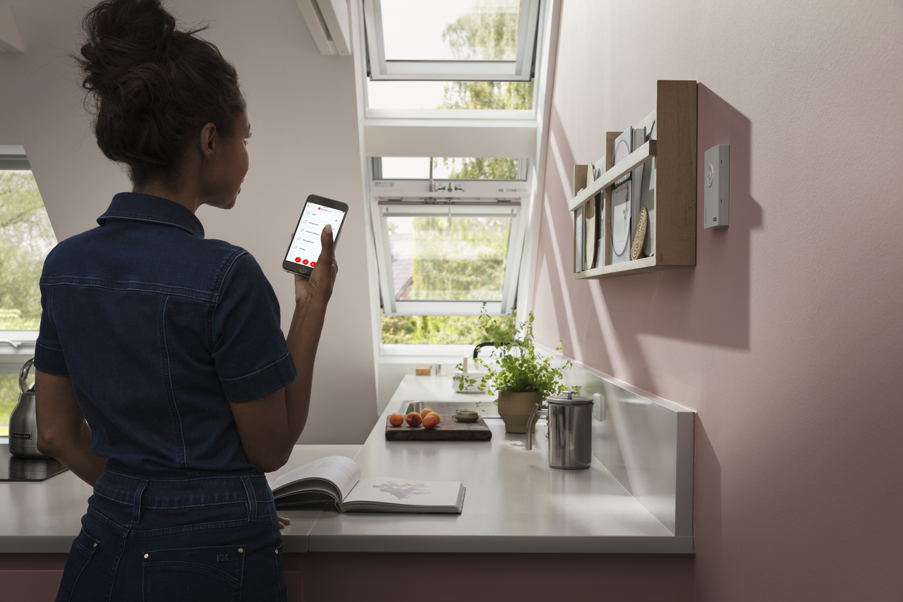 VELUX ACTIVE with NETATMO smarthome-systeem VELUX ACTIVE with NETATMO smarthome-systeem