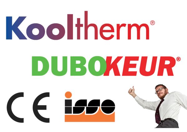 Kooltherm certificeringen